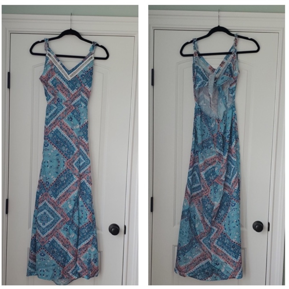 🔥SALE🔥 Paisley bohemian maxi dress - Picture 9 of 9
